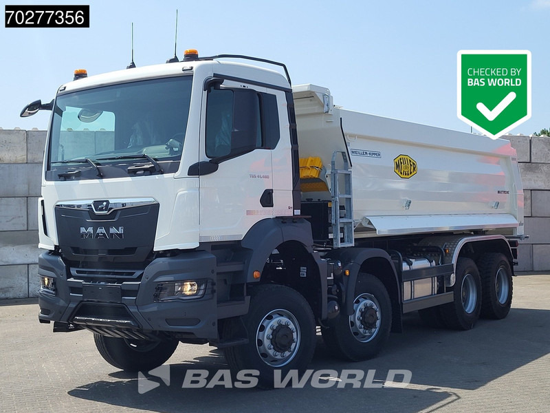 MAN TGS 41.480 8X6 NEW! 19m3 Meiller Tipper Big-Axle Steel suspension Automatic Euro 6 - Tippbil lastbil: bild 1 MAN TGS 41.480 8X6 NEW! 19m3 Meiller Tipper Big-Axle Steel suspension Automatic Euro 6 - Tippbil lastbil: bild 1