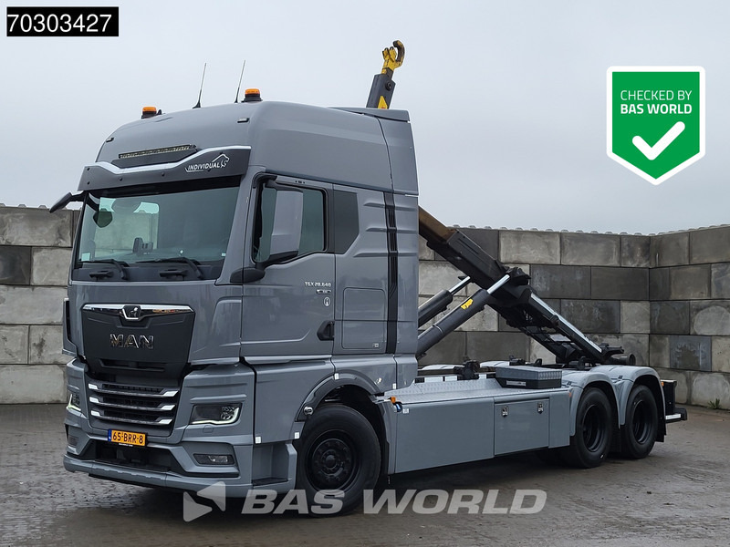 MAN TGX 28.640 TGX 6X2 NL-Truck APK Hyva 26-60-S containersystem Lift-axle Automatic Euro 6 - Lastväxlare lastbil: bild 1 MAN TGX 28.640 TGX 6X2 NL-Truck APK Hyva 26-60-S containersystem Lift-axle Automatic Euro 6 - Lastväxlare lastbil: bild 1