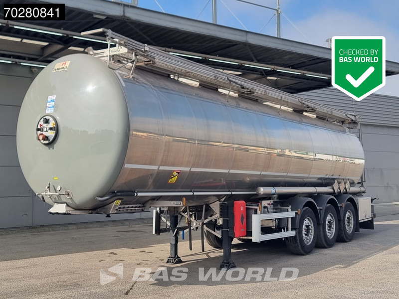 Magyar SR A1 Food - ADR / alcohol / 4 comp Inox steel - Tanktrailer: bild 1 Magyar SR A1 Food - ADR / alcohol / 4 comp Inox steel - Tanktrailer: bild 1