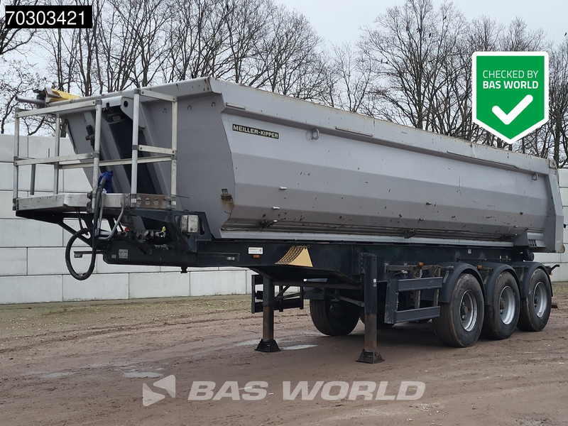 Meiller KISA 3 Lifting Axle 29m3 - Tippbil semitrailer: bild 1 Meiller KISA 3 Lifting Axle 29m3 - Tippbil semitrailer: bild 1