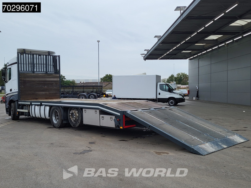 Mercedes-Benz Actros 2543 Actros 6X2 NL-Truck Machine transporter oprijwagen Retarder Lift-Axle ACC Euro 6 - Flakbil: bild 2 Mercedes-Benz Actros 2543 Actros 6X2 NL-Truck Machine transporter oprijwagen Retarder Lift-Axle ACC Euro 6 - Flakbil: bild 2