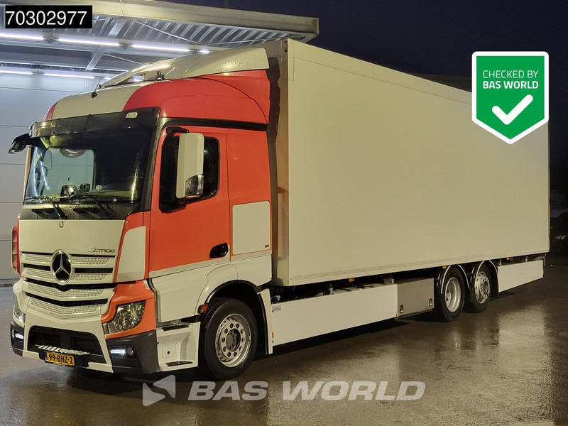 Mercedes-Benz Actros 2636 Actros 6X2 Steering Axle 2t Tailgate Full Air Euro 6 - Lastbil med skåp: bild 1 Mercedes-Benz Actros 2636 Actros 6X2 Steering Axle 2t Tailgate Full Air Euro 6 - Lastbil med skåp: bild 1