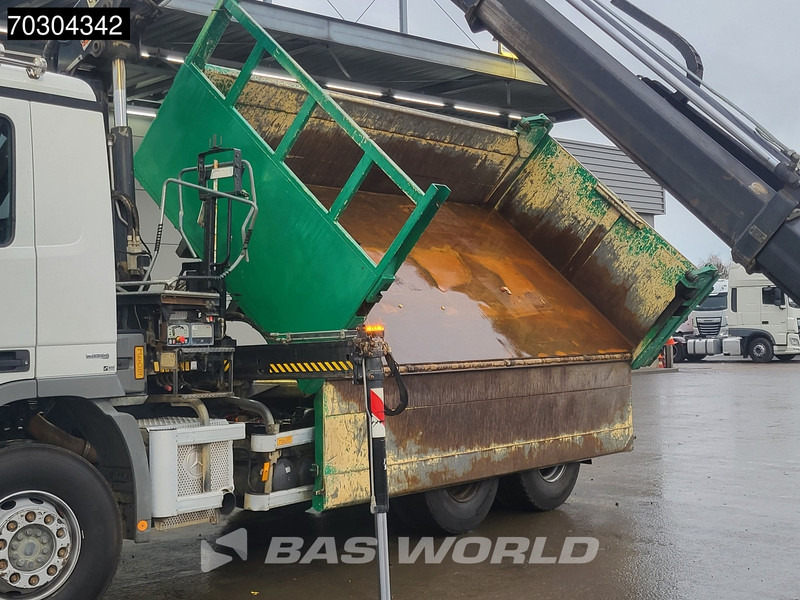 Mercedes-Benz Actros 2646 Actros 6X4 HIAB 122 BS-2 HIDUO Crane Kran 3-way tipper Big-Axle Euro 5 - Tippbil lastbil, Kranbil: bild 3 Mercedes-Benz Actros 2646 Actros 6X4 HIAB 122 BS-2 HIDUO Crane Kran 3-way tipper Big-Axle Euro 5 - Tippbil lastbil, Kranbil: bild 3