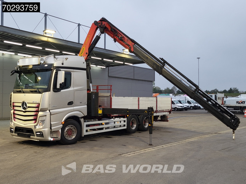 Mercedes-Benz Actros 2653 Actros 6X4 Palfinger PK34002 SH Kran Crane Retarder Xenon Euro 6 - Flakbil, Kranbil: bild 5 Mercedes-Benz Actros 2653 Actros 6X4 Palfinger PK34002 SH Kran Crane Retarder Xenon Euro 6 - Flakbil, Kranbil: bild 5