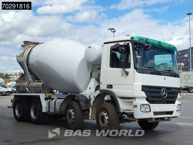 Mercedes-Benz Actros 3236 8X4 9M3 Stetter Mixer Big-Axle 3-Pedals Steelsuspension Euro 3 - Betongbil: bild 3 Mercedes-Benz Actros 3236 8X4 9M3 Stetter Mixer Big-Axle 3-Pedals Steelsuspension Euro 3 - Betongbil: bild 3