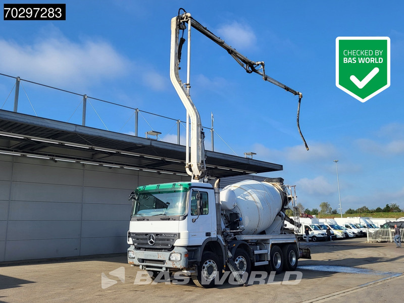 Mercedes-Benz Actros 3241 8X4 Mecbo M3-23.3/100-BZ 7m3 PUMI Big-Axle Steelsuspension Automatic Euro 4 - Betongbil: bild 1 Mercedes-Benz Actros 3241 8X4 Mecbo M3-23.3/100-BZ 7m3 PUMI Big-Axle Steelsuspension Automatic Euro 4 - Betongbil: bild 1