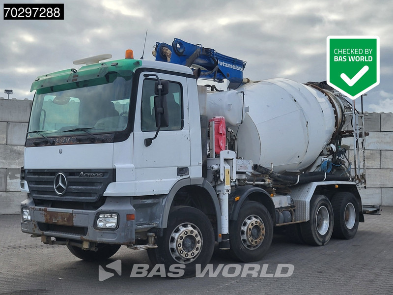 Mercedes-Benz Actros 3241 8X4 Putzmeister TMM 21 +7m3 Liebherr PUMI Steelsuspension 3-Pedals Euro 3 - Betongpump: bild 1 Mercedes-Benz Actros 3241 8X4 Putzmeister TMM 21 +7m3 Liebherr PUMI Steelsuspension 3-Pedals Euro 3 - Betongpump: bild 1