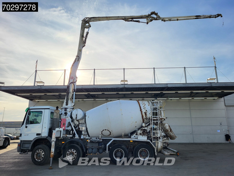 Mercedes-Benz Actros 3241 8X4 Putzmeister TMM 21-G2 PUMI 7m3 Mixer Big-Axle Steelsuspension 3-Pedals Euro 3 - Betongpump: bild 2 Mercedes-Benz Actros 3241 8X4 Putzmeister TMM 21-G2 PUMI 7m3 Mixer Big-Axle Steelsuspension 3-Pedals Euro 3 - Betongpump: bild 2
