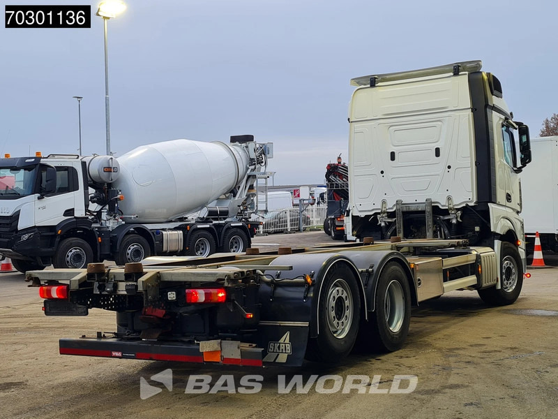 Containerbil/ Växelflak lastbil Mercedes-Benz Actros L 2558 Actros 6X2 BDF Full Air Suspension Automatic Lift-Axle Euro 6: bild 6