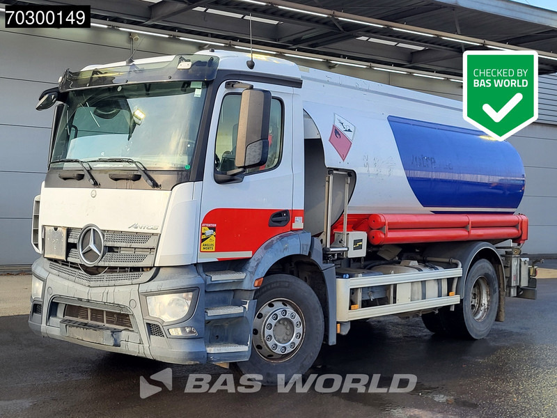 Mercedes-Benz Antos 1824 4X2 13.500Liter Fuel tanker ADR Automatic Euro 6 - Tankbil: bild 1 Mercedes-Benz Antos 1824 4X2 13.500Liter Fuel tanker ADR Automatic Euro 6 - Tankbil: bild 1