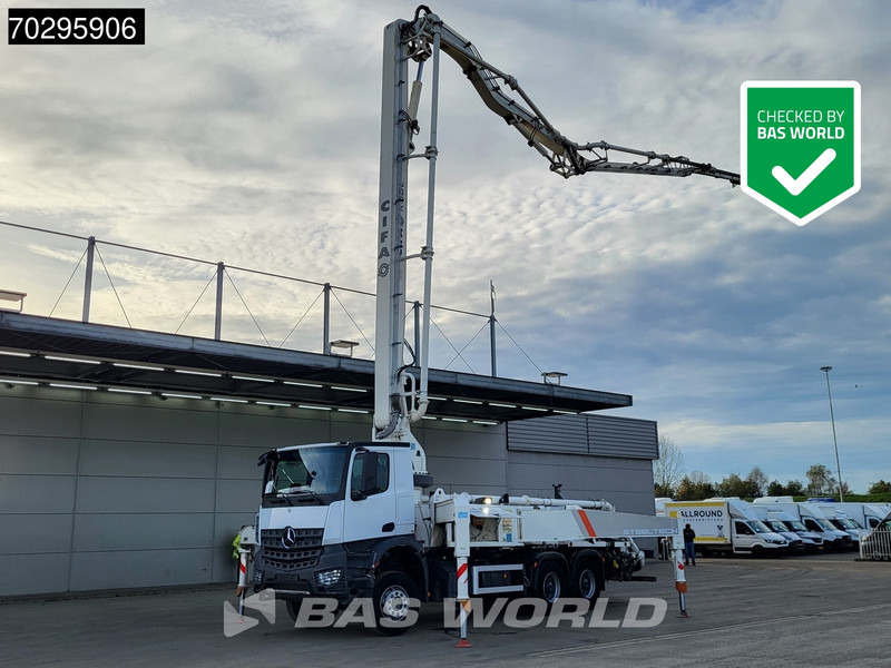 Mercedes-Benz Arocs 2640 6X4 36mtr CIFA K36L-HP168EC 4 arm Automatic Big-Axle Steelsuspension Euro 6 - Betongpump: bild 1 Mercedes-Benz Arocs 2640 6X4 36mtr CIFA K36L-HP168EC 4 arm Automatic Big-Axle Steelsuspension Euro 6 - Betongpump: bild 1