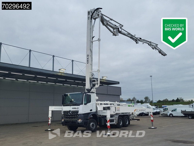 Mercedes-Benz Arocs 2646 6X4 NEW! 36 meter Concrete Pump CIFA K36C-PU17080 Automatic Euro 6 - Betongpump: bild 1 Mercedes-Benz Arocs 2646 6X4 NEW! 36 meter Concrete Pump CIFA K36C-PU17080 Automatic Euro 6 - Betongpump: bild 1