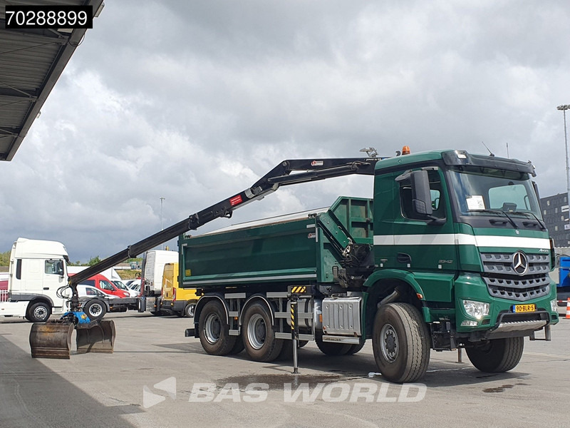 Mercedes-Benz Arocs 3342 Arocs 6X6 NL-Truck HMF 1643 Z-Crane Kran Steering Axle Big-Axle Euro 6 - Tippbil lastbil, Kranbil: bild 5 Mercedes-Benz Arocs 3342 Arocs 6X6 NL-Truck HMF 1643 Z-Crane Kran Steering Axle Big-Axle Euro 6 - Tippbil lastbil, Kranbil: bild 5