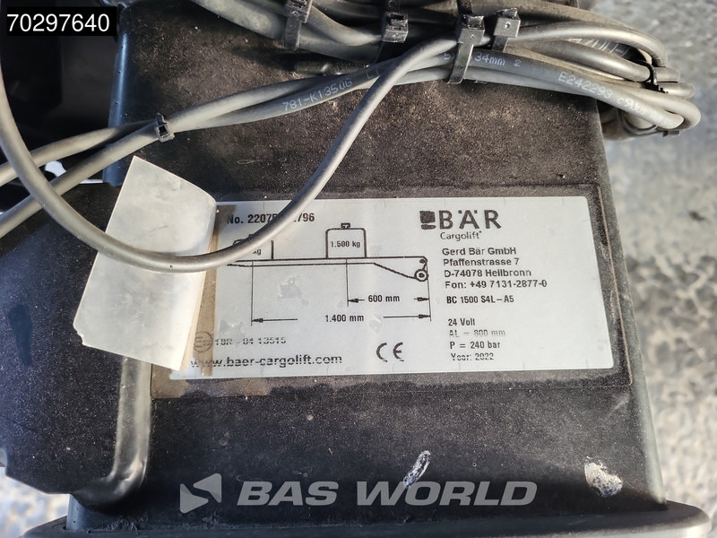 Lastbil med skåp Mercedes-Benz Atego 1223 4X2 12tonner Automatic 1500kg Ladebordwand Euro 6: bild 16 Lastbil med skåp Mercedes-Benz Atego 1223 4X2 12tonner Automatic 1500kg Ladebordwand Euro 6: bild 16