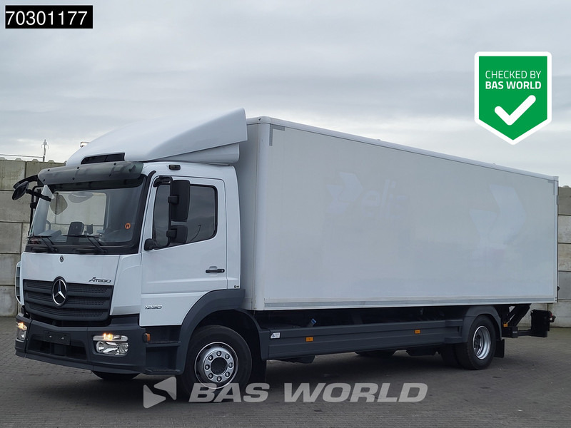 Mercedes-Benz Atego 1230 4X2 12tonner Automatic 1500kg Ladebordwand Euro 6 - Lastbil med skåp: bild 1 Mercedes-Benz Atego 1230 4X2 12tonner Automatic 1500kg Ladebordwand Euro 6 - Lastbil med skåp: bild 1