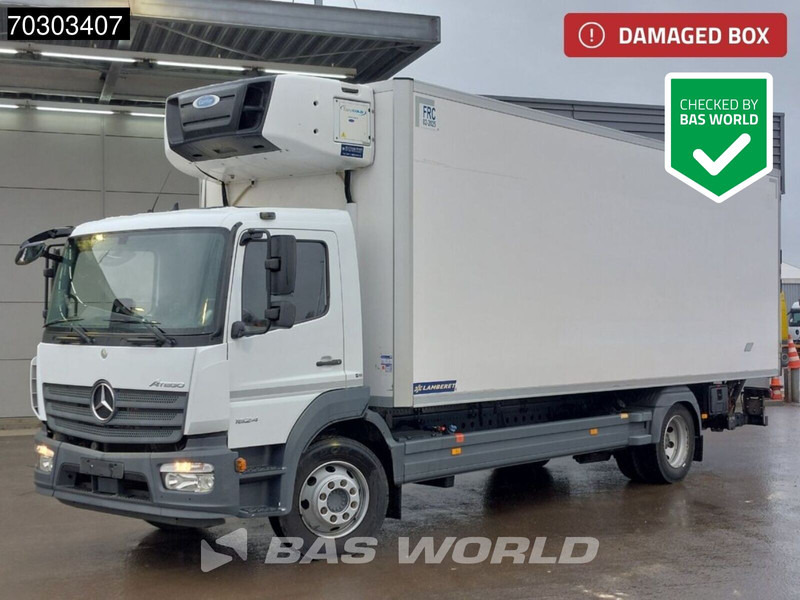 Mercedes-Benz Atego 1624 4X2 Damaged box Carrier Supra 1250 1500kg Ladebordwand Automatic - Kylbil lastbil: bild 1 Mercedes-Benz Atego 1624 4X2 Damaged box Carrier Supra 1250 1500kg Ladebordwand Automatic - Kylbil lastbil: bild 1