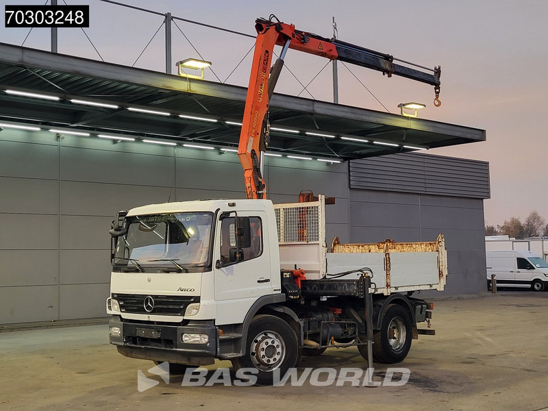 Mercedes-Benz Atego 1624 4X2 Palfinger PK10000 Kran Crane Manual Steelsuspension Euro 4 - Tippbil lastbil, Kranbil: bild 3 Mercedes-Benz Atego 1624 4X2 Palfinger PK10000 Kran Crane Manual Steelsuspension Euro 4 - Tippbil lastbil, Kranbil: bild 3