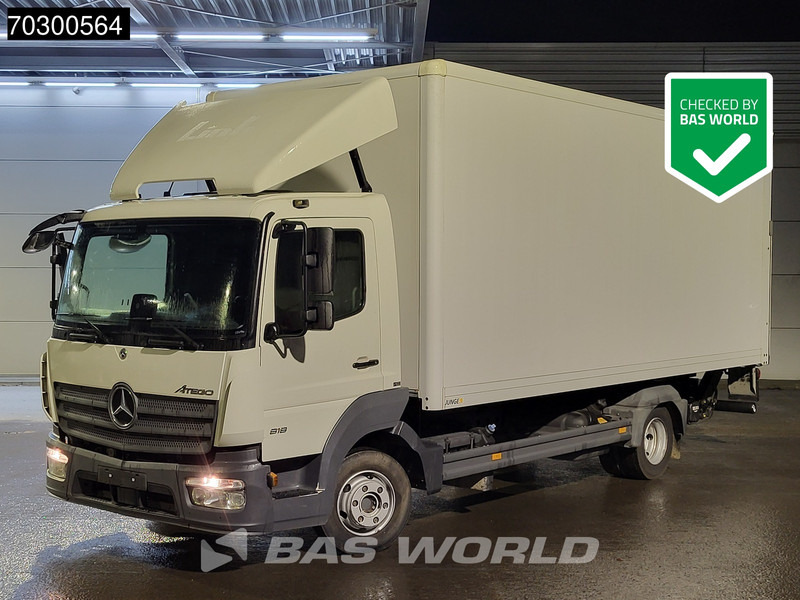 Mercedes-Benz Atego 818 4X2 8tonner 1500kg Ladebordwand Automatic Euro 6 - Lastbil med skåp: bild 1 Mercedes-Benz Atego 818 4X2 8tonner 1500kg Ladebordwand Automatic Euro 6 - Lastbil med skåp: bild 1