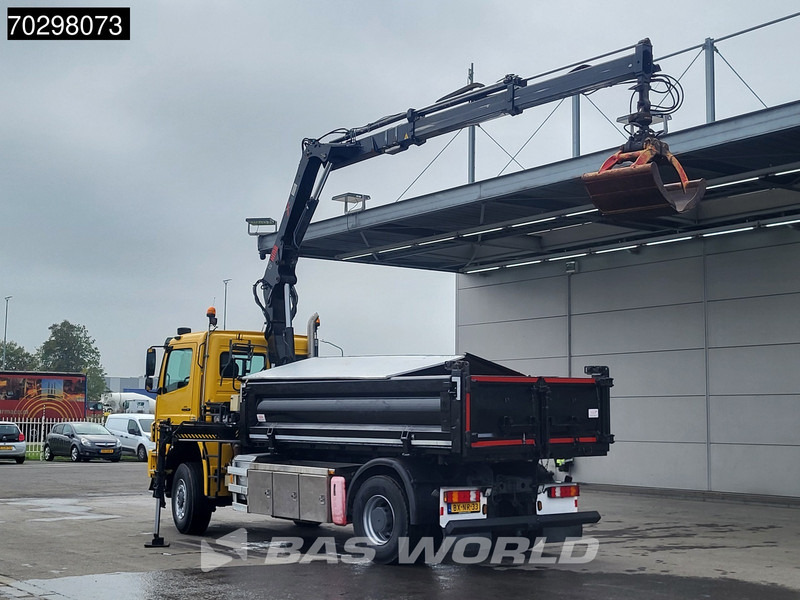 Mercedes-Benz Axor 2124 Axor 4X4 HIAB 122 B-2 HIDUO Crane Tipper Full Steel Big-Axle Euro 5 - Tippbil lastbil, Kranbil: bild 2 Mercedes-Benz Axor 2124 Axor 4X4 HIAB 122 B-2 HIDUO Crane Tipper Full Steel Big-Axle Euro 5 - Tippbil lastbil, Kranbil: bild 2