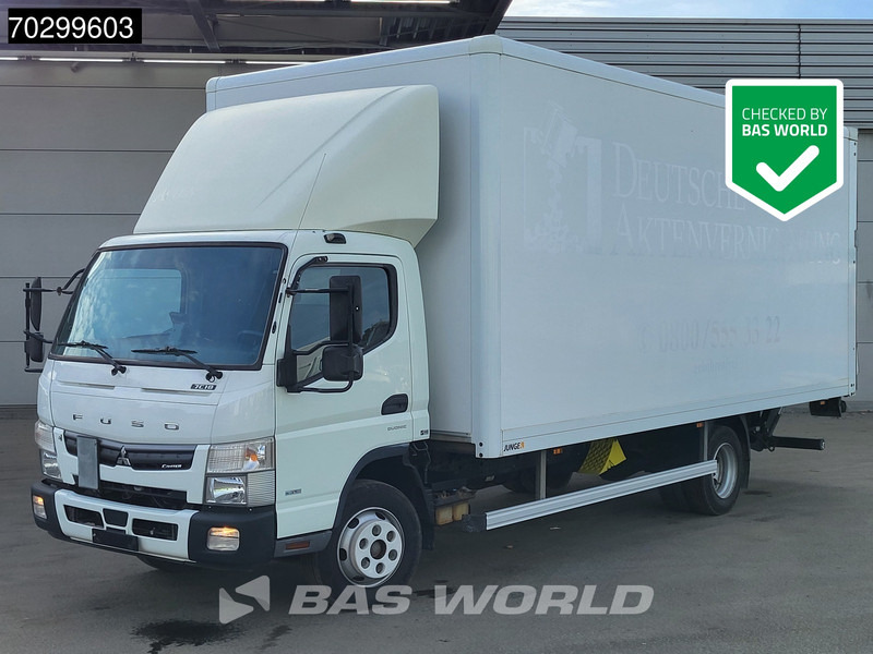 Mitsubishi Canter 7C18 4X2 7.5tonner Automatic 1000kg Ladebordwand Euro 6 - Lastbil med skåp: bild 1 Mitsubishi Canter 7C18 4X2 7.5tonner Automatic 1000kg Ladebordwand Euro 6 - Lastbil med skåp: bild 1