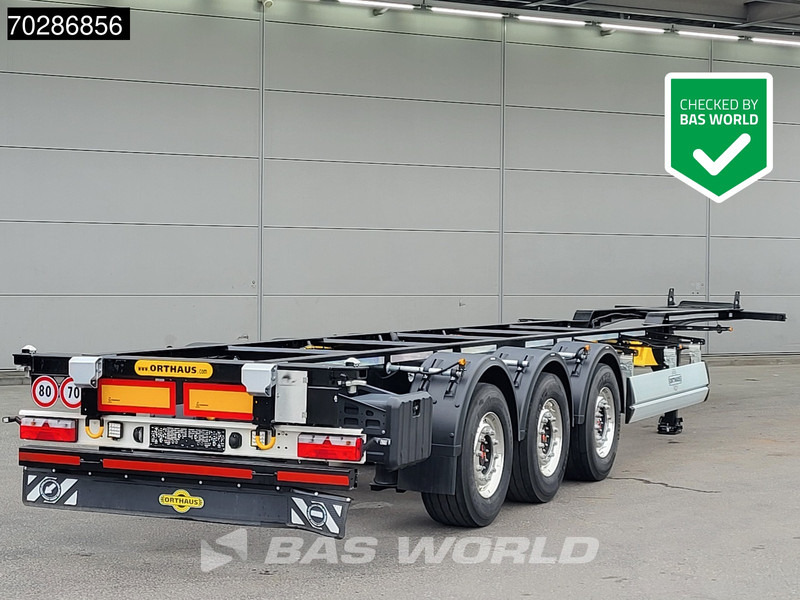 Orthaus CGS 3 axles NEW Liftachse 40ft 45ft SAF - Containerbil/ Växelflak semitrailer: bild 1 Orthaus CGS 3 axles NEW Liftachse 40ft 45ft SAF - Containerbil/ Växelflak semitrailer: bild 1