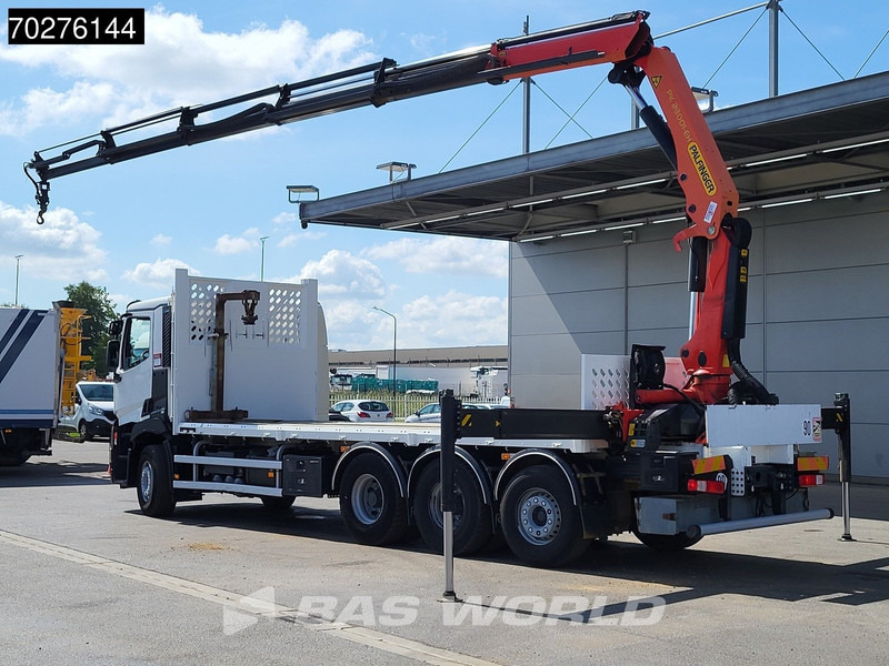 Renault C 380 8X4 Palfinger PK 23001 EH Remote Lift+Lenkachse Euro 6 - Flakbil, Kranbil: bild 2 Renault C 380 8X4 Palfinger PK 23001 EH Remote Lift+Lenkachse Euro 6 - Flakbil, Kranbil: bild 2