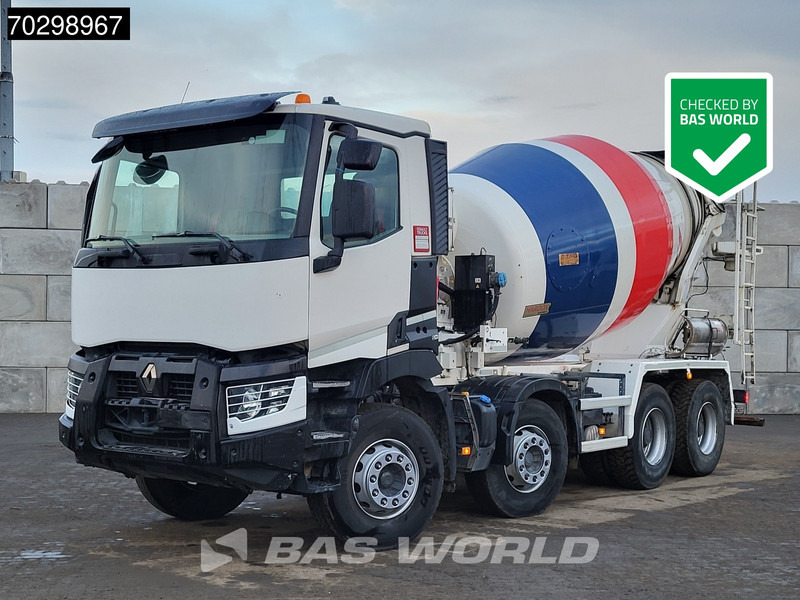 Renault C 380 C 8X4 9m3 Schwing Stetter mixer Steelsuspension Automatic Euro 6 - Betongbil: bild 1 Renault C 380 C 8X4 9m3 Schwing Stetter mixer Steelsuspension Automatic Euro 6 - Betongbil: bild 1