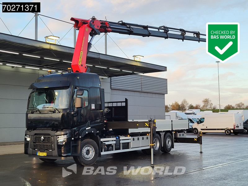 Renault C 480 6X2 NEW! Palfinger PK41002 EH Crane Kran ACC Euro 6 - Flakbil, Kranbil: bild 1 Renault C 480 6X2 NEW! Palfinger PK41002 EH Crane Kran ACC Euro 6 - Flakbil, Kranbil: bild 1