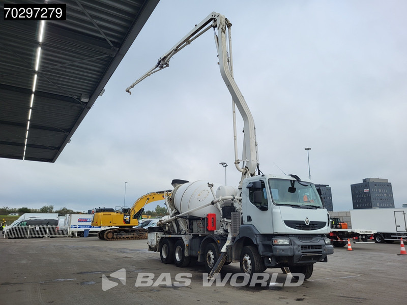 Renault Kerax 8X4 Mecbo M3-23/100-BZ Pomp+Mixer Big-Axle Steelsuspension Euro 5 - Betongbil: bild 3 Renault Kerax 8X4 Mecbo M3-23/100-BZ Pomp+Mixer Big-Axle Steelsuspension Euro 5 - Betongbil: bild 3