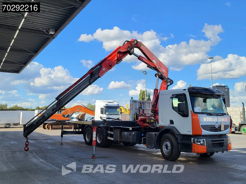 Renault Premium 370 6X2 Fassi F330B.23 Kran Crane Manual Big-Axle Lift-Axle Euro 4 - Flakbil, Kranbil: bild 5 Renault Premium 370 6X2 Fassi F330B.23 Kran Crane Manual Big-Axle Lift-Axle Euro 4 - Flakbil, Kranbil: bild 5