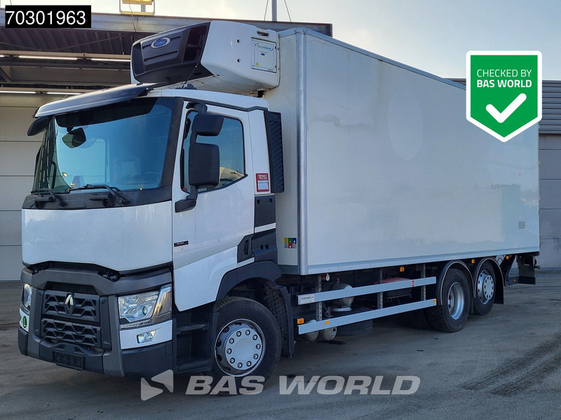 Renault T 430 6X2 Carrier SUPRA 1150 Mt 2000kg Ladebordwand Lift Axle Automatic Euro 6 - Kylbil lastbil: bild 1 Renault T 430 6X2 Carrier SUPRA 1150 Mt 2000kg Ladebordwand Lift Axle Automatic Euro 6 - Kylbil lastbil: bild 1