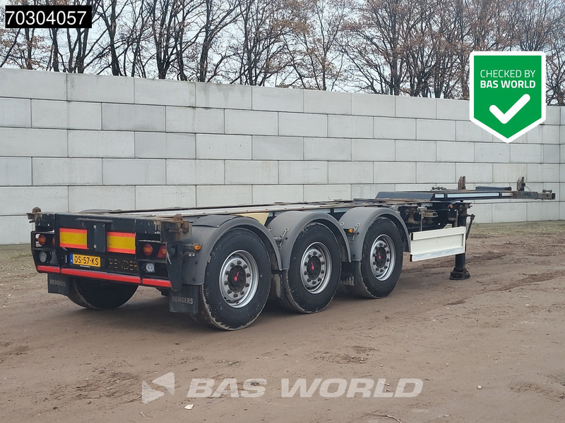 Renders 800 3 axles TUV 10/26 Multi 45'ft Lifting Axle - Containerbil/ Växelflak semitrailer: bild 1 Renders 800 3 axles TUV 10/26 Multi 45'ft Lifting Axle - Containerbil/ Växelflak semitrailer: bild 1