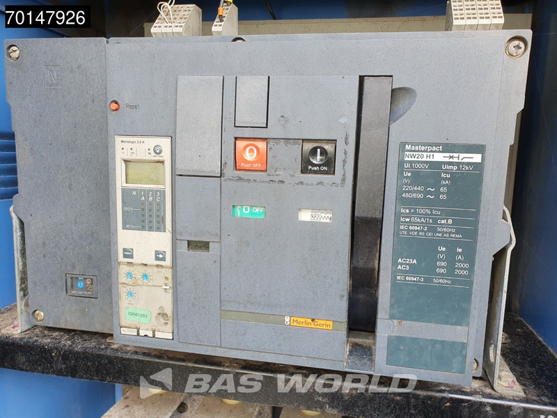 Elgenerator SDMO 51.2L70-4P 2600 KVA - ENGINE NEEDS REPAIR: bild 12 Elgenerator SDMO 51.2L70-4P 2600 KVA - ENGINE NEEDS REPAIR: bild 12