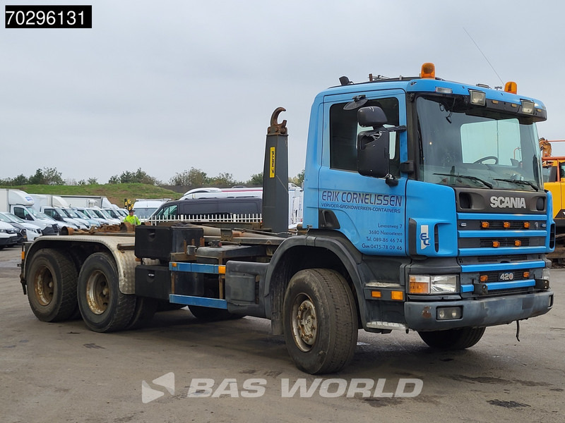 Scania 420 6X4 20tons Marrel THM 20000 Manual Retarder Steelsuspension Euro 3 - Lastväxlare lastbil: bild 3 Scania 420 6X4 20tons Marrel THM 20000 Manual Retarder Steelsuspension Euro 3 - Lastväxlare lastbil: bild 3