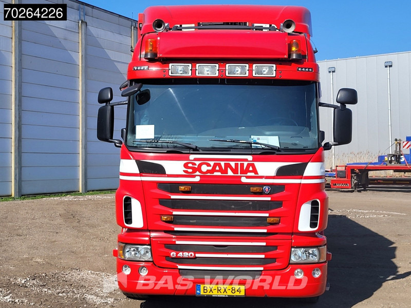 Scania G420 6X2 Van Dijk Cattle transport Liftable floor Lift-Asche Euro 5 - Lastbil med skåp: bild 5 Scania G420 6X2 Van Dijk Cattle transport Liftable floor Lift-Asche Euro 5 - Lastbil med skåp: bild 5