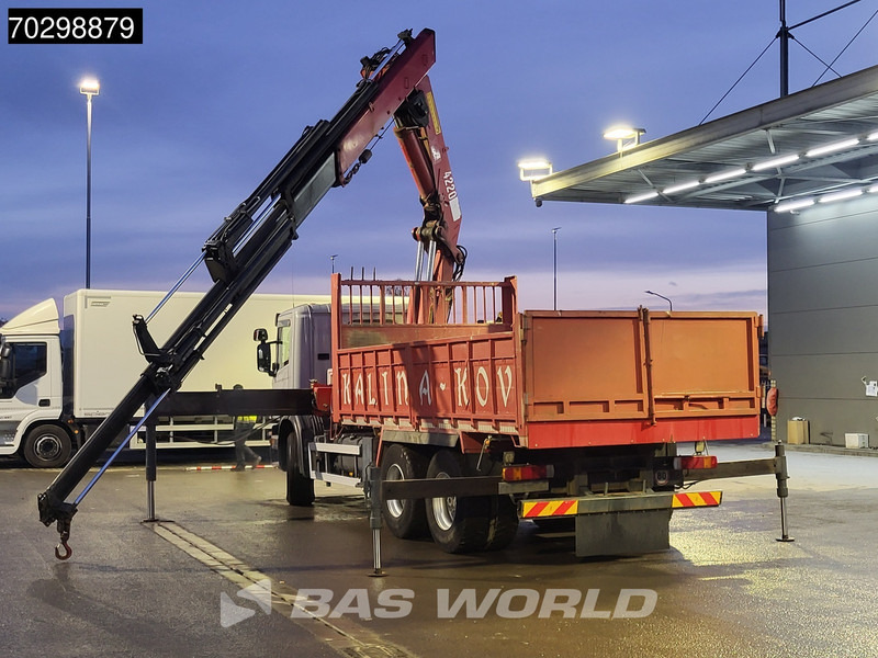 Scania P340 6X4 HMF 4220 K6 Crane Winch Tipper Full Steel Manual Gearbox - Tippbil lastbil, Kranbil: bild 5 Scania P340 6X4 HMF 4220 K6 Crane Winch Tipper Full Steel Manual Gearbox - Tippbil lastbil, Kranbil: bild 5