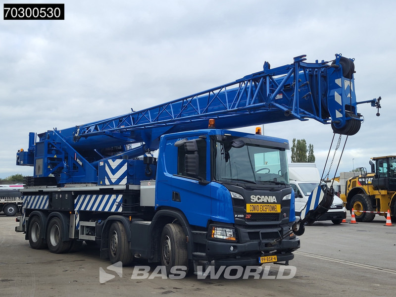Scania P450 P 8X4 Palfinger/SANY SPC500E Telescopic Crane Retarder Navi Automatic Euro 6 - Kranbil: bild 3 Scania P450 P 8X4 Palfinger/SANY SPC500E Telescopic Crane Retarder Navi Automatic Euro 6 - Kranbil: bild 3