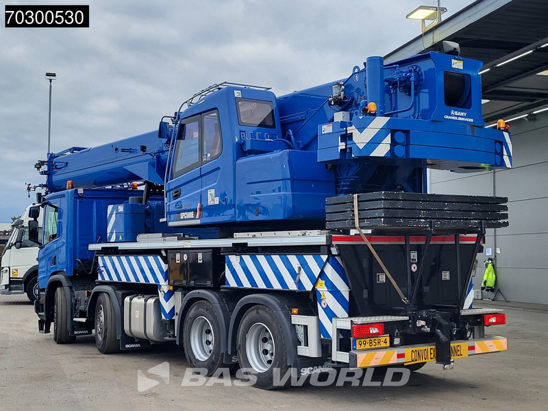 Scania P450 P 8X4 Palfinger/SANY SPC500E Telescopic Crane Retarder Navi Automatic Euro 6 - Kranbil: bild 2 Scania P450 P 8X4 Palfinger/SANY SPC500E Telescopic Crane Retarder Navi Automatic Euro 6 - Kranbil: bild 2