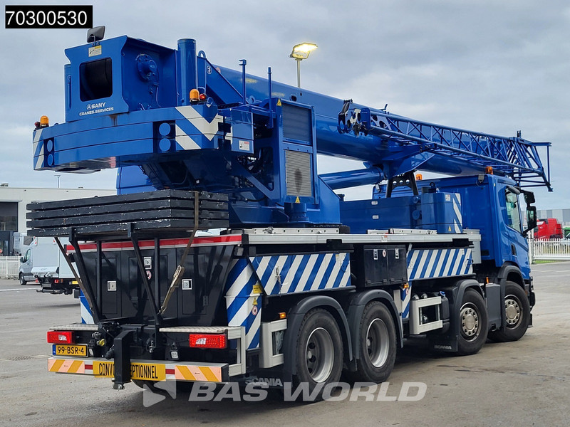 Scania P450 P 8X4 Palfinger/SANY SPC500E Telescopic Crane Retarder Navi Automatic Euro 6 - Kranbil: bild 5 Scania P450 P 8X4 Palfinger/SANY SPC500E Telescopic Crane Retarder Navi Automatic Euro 6 - Kranbil: bild 5