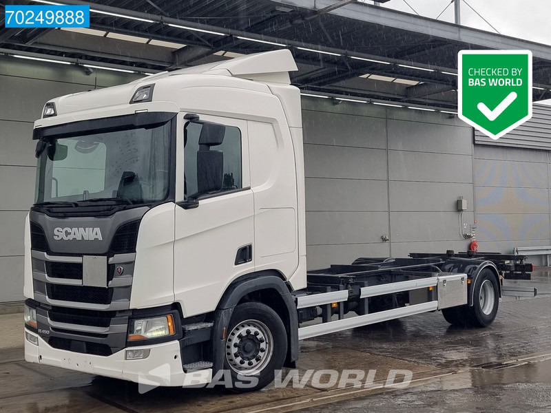 Containerbil/ Växelflak lastbil Scania R450 4X2 Euro 6 BDF CR20N: bild 1