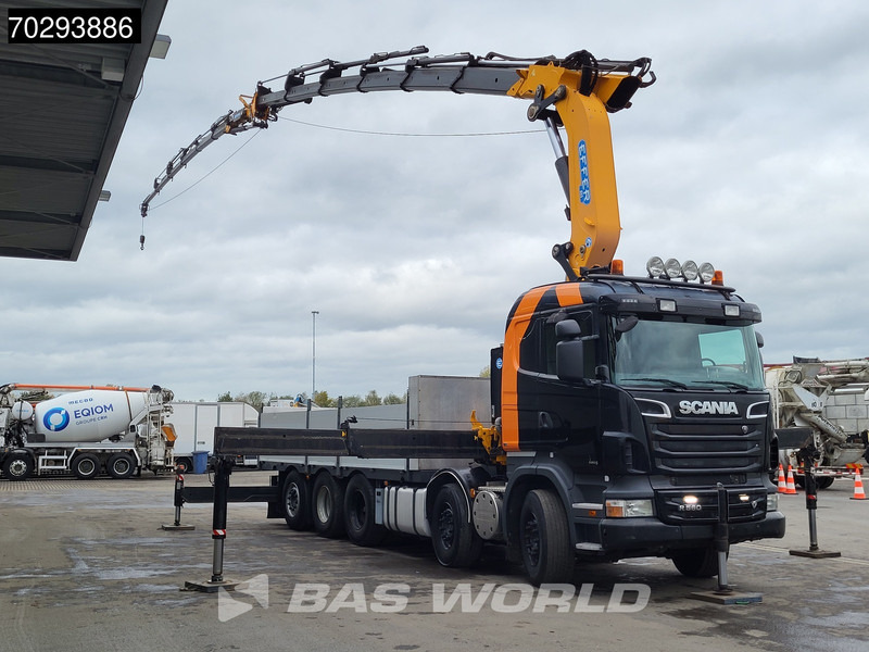 Scania R560 R 10X4 EFFER 655 / 6S Crane +Jib Winch 3-Pedals Lift+Steering-Axle Retarder Euro 5 - Flakbil, Kranbil: bild 3 Scania R560 R 10X4 EFFER 655 / 6S Crane +Jib Winch 3-Pedals Lift+Steering-Axle Retarder Euro 5 - Flakbil, Kranbil: bild 3