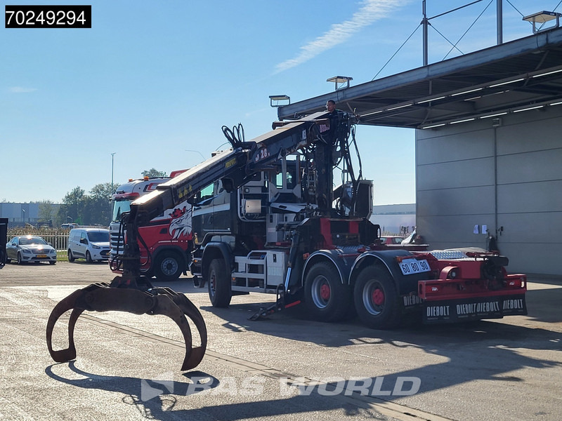 Scania R580 6X4 Holz Kran Diebolt D28 Full-Steel - Timmerbil, Kranbil: bild 5 Scania R580 6X4 Holz Kran Diebolt D28 Full-Steel - Timmerbil, Kranbil: bild 5