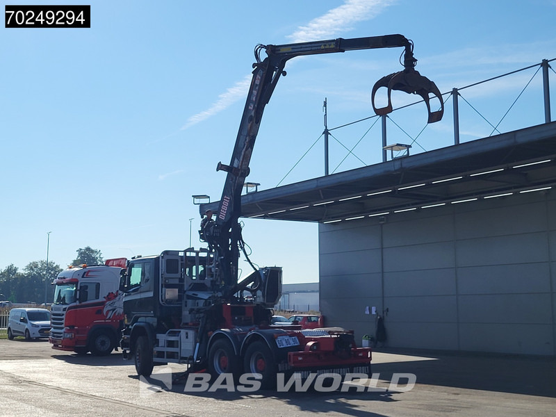 Scania R580 6X4 Holz Kran Diebolt D28 Full-Steel - Timmerbil, Kranbil: bild 2 Scania R580 6X4 Holz Kran Diebolt D28 Full-Steel - Timmerbil, Kranbil: bild 2