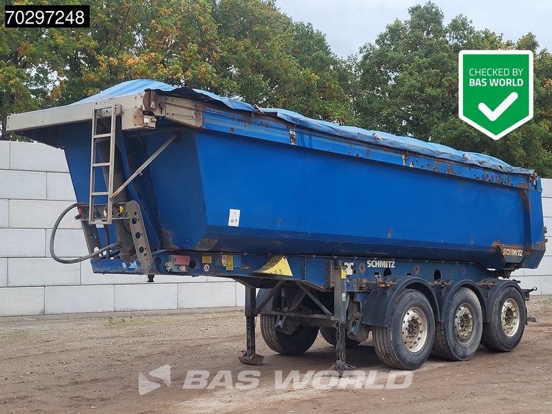 Schmitz Cargobull SKI 24 Liftachse 25m3 - Tippbil semitrailer: bild 1 Schmitz Cargobull SKI 24 Liftachse 25m3 - Tippbil semitrailer: bild 1