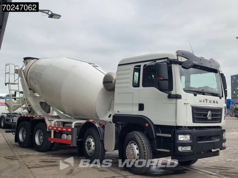 Sitrak G5 350 8X4 8m3 Liebherr mixer Manual Steel Suspension - Betongbil: bild 3 Sitrak G5 350 8X4 8m3 Liebherr mixer Manual Steel Suspension - Betongbil: bild 3
