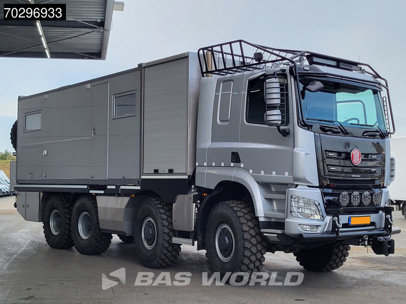Tatra T158 8X8 NL-Truck 8x8 Off-Grid Camper Hydraulic Winch Generator Retarder Airco Euro 6 - Helintegrerad husbil: bild 3 Tatra T158 8X8 NL-Truck 8x8 Off-Grid Camper Hydraulic Winch Generator Retarder Airco Euro 6 - Helintegrerad husbil: bild 3