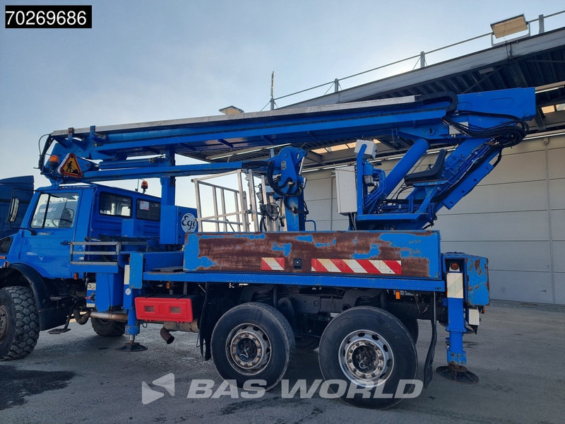 Unimog U2450L 6X6 Unimog Engin EGI TP 226 hubarbeitsbühne Manual Euro 2 - Kranbil: bild 3 Unimog U2450L 6X6 Unimog Engin EGI TP 226 hubarbeitsbühne Manual Euro 2 - Kranbil: bild 3