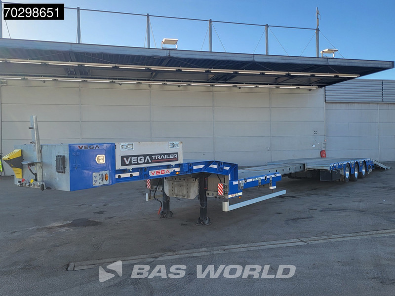 Vega 3 axles Galvanised Lifting+Steering Axle Extendable - Låg lastare semitrailer: bild 2 Vega 3 axles Galvanised Lifting+Steering Axle Extendable - Låg lastare semitrailer: bild 2