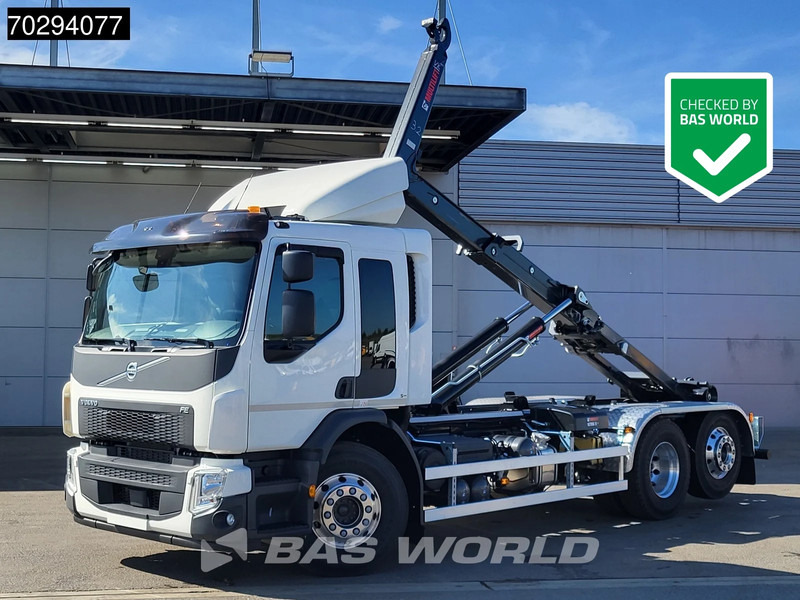 Volvo FE 320 6X2 NEW HIAB 21Tons Abrollkipper Lift+Lenkachse Automatic Euro 6 - Lastväxlare lastbil: bild 1 Volvo FE 320 6X2 NEW HIAB 21Tons Abrollkipper Lift+Lenkachse Automatic Euro 6 - Lastväxlare lastbil: bild 1