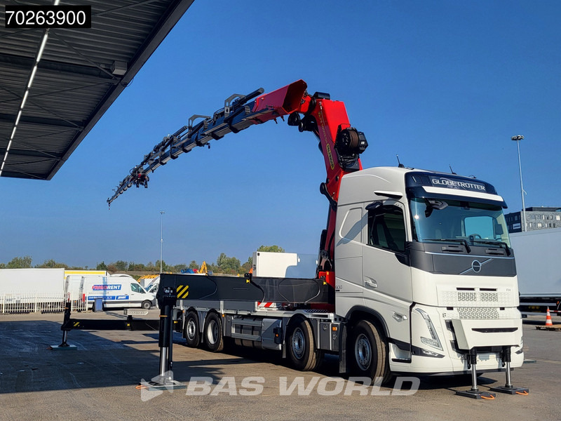 Volvo FH 500 8X2 NEW! Palfinger PK110002 SH Crane + Fly-Jib Winch VEB+ Euro 6 - Flakbil, Kranbil: bild 3 Volvo FH 500 8X2 NEW! Palfinger PK110002 SH Crane + Fly-Jib Winch VEB+ Euro 6 - Flakbil, Kranbil: bild 3
